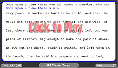 Take the Timed Typing Test